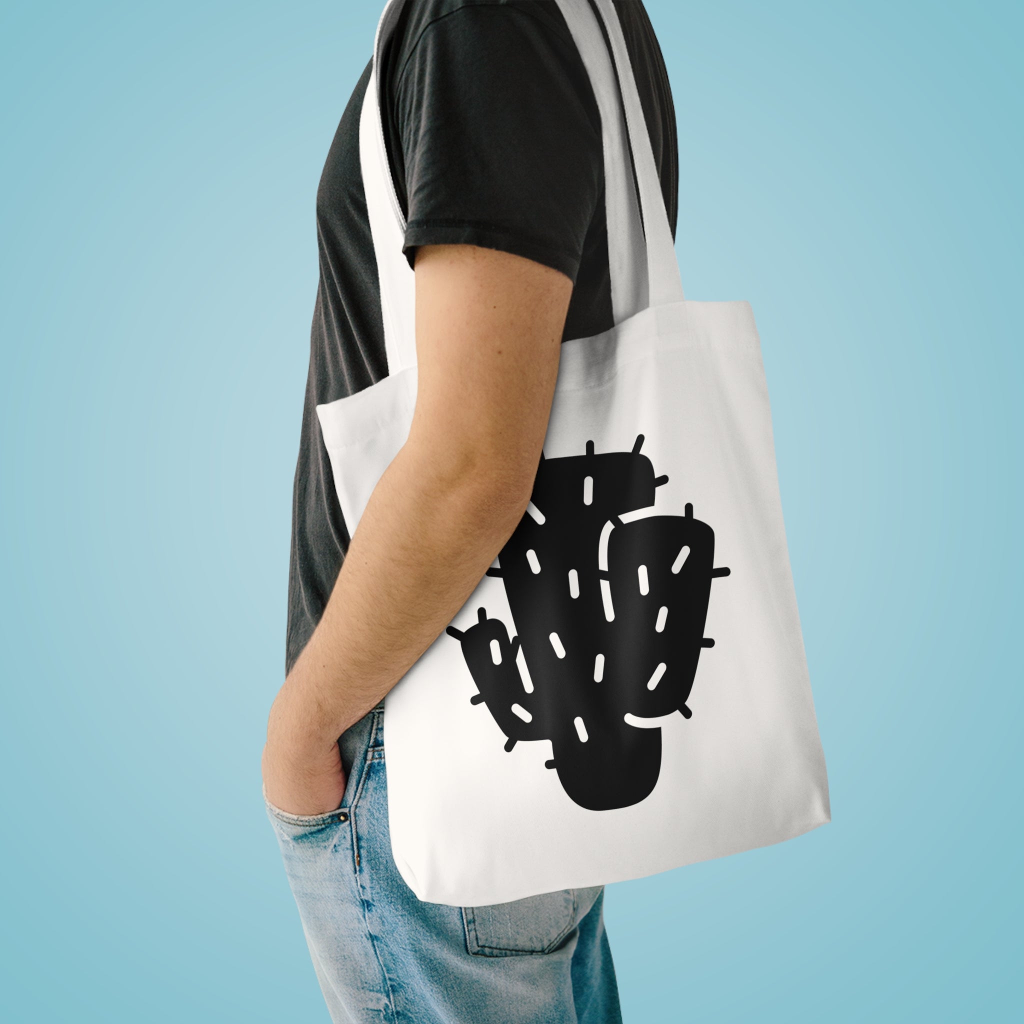 Cooked & Cactus Graphic Tote Bag
