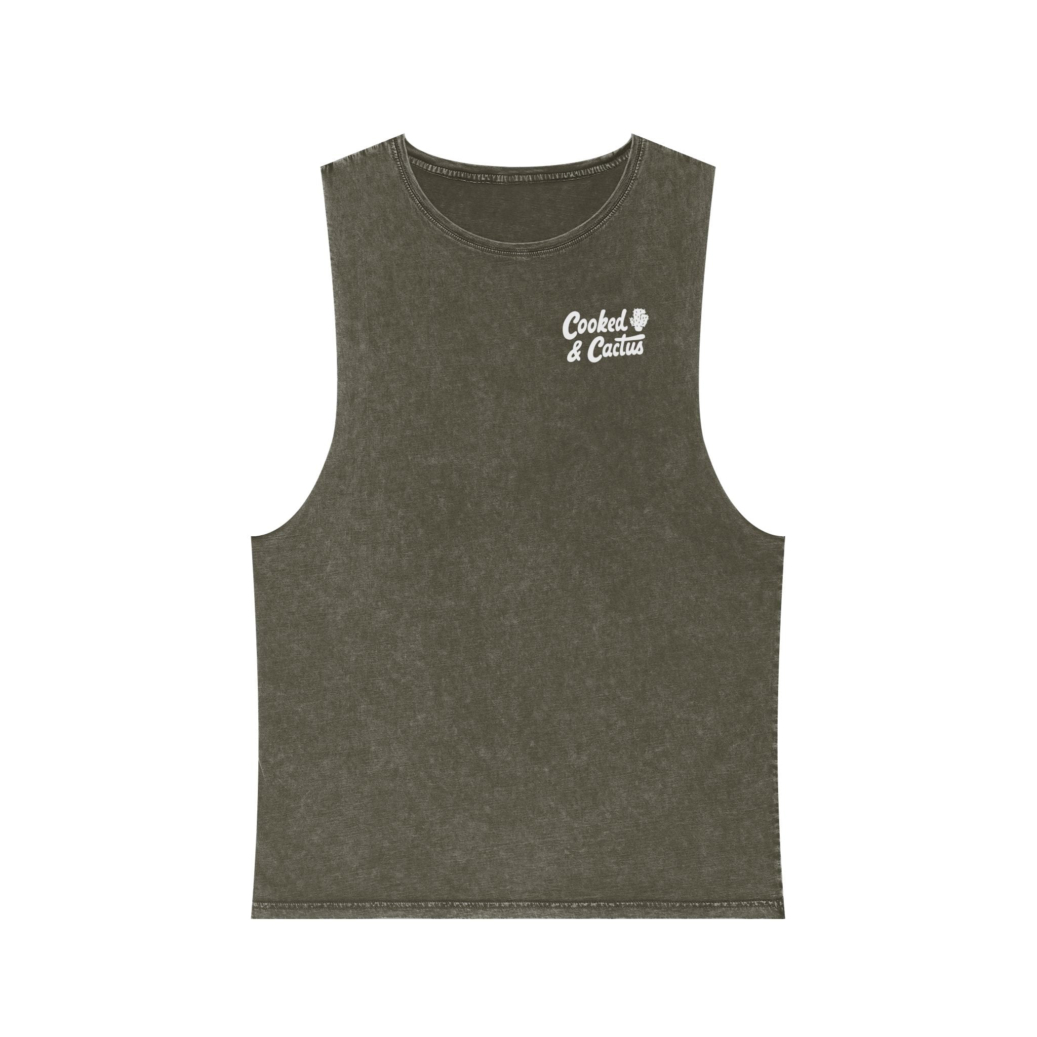 Cooked & Cactus Stonewash Tank Top