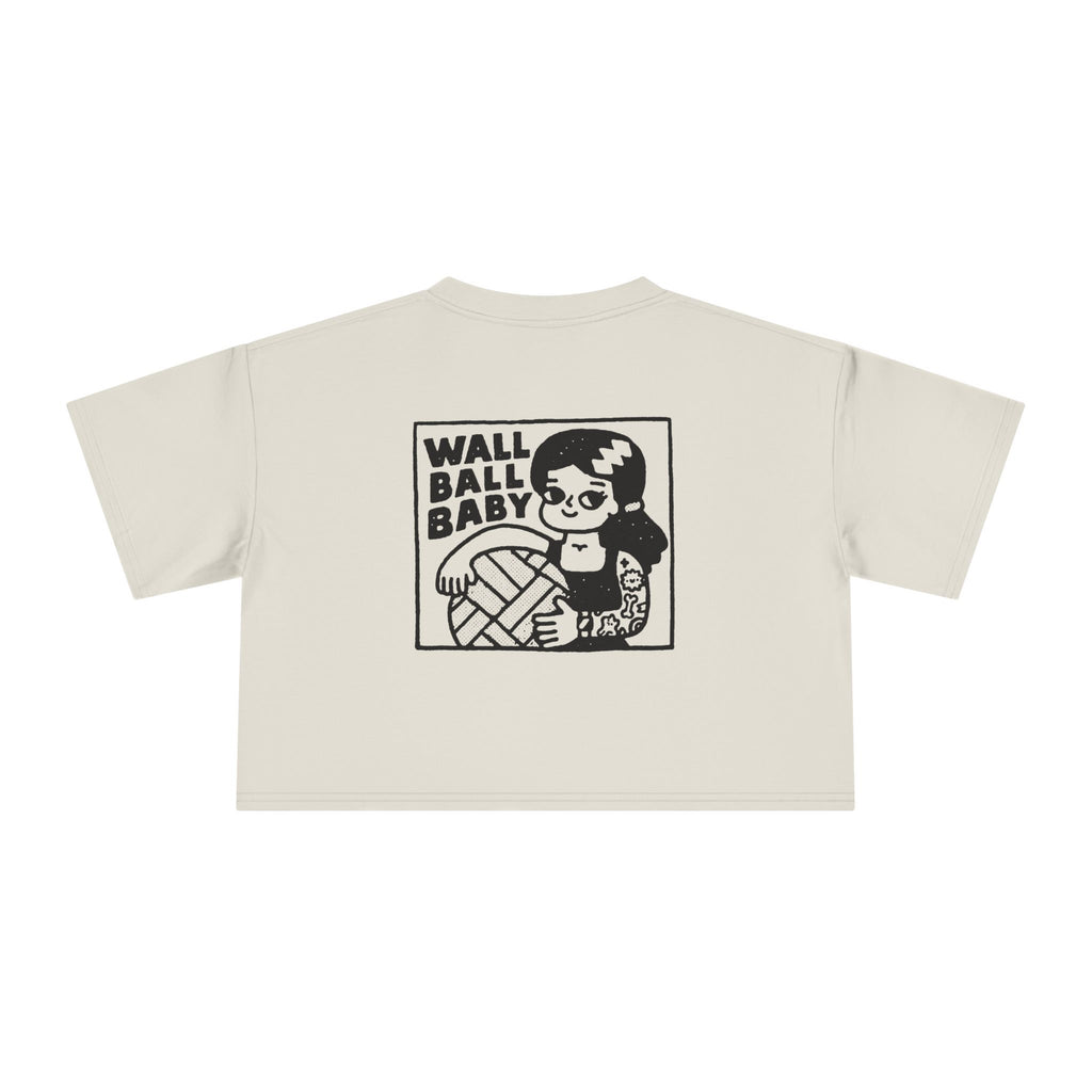 Wall Ball Baby Women's Crop Tee