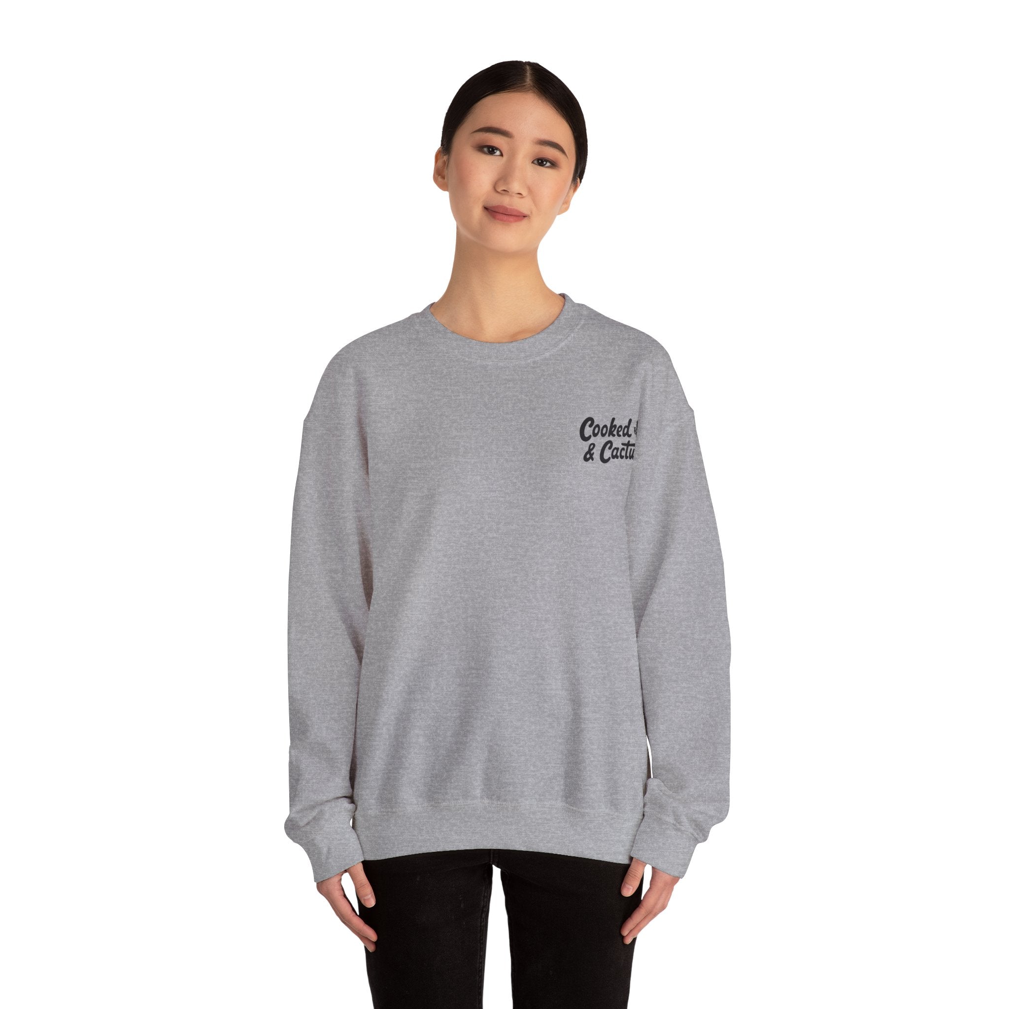 Cooked & Cactus Crewneck Sweatshirt