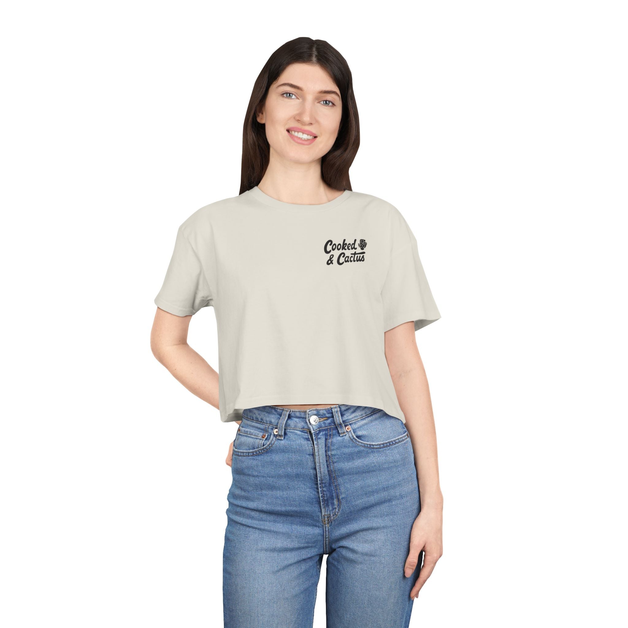 Wall Ball Baby Women's Crop Tee