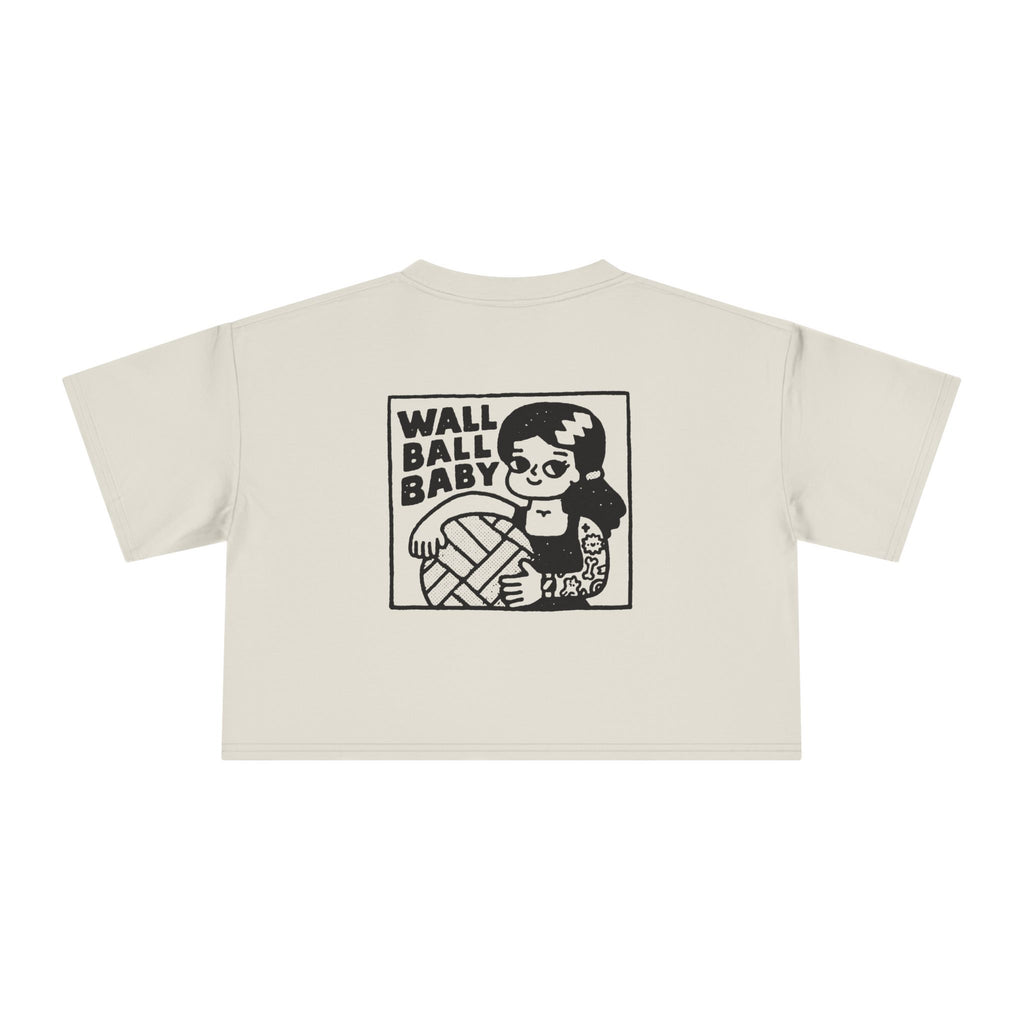 Wall Ball Baby Women's Crop Tee