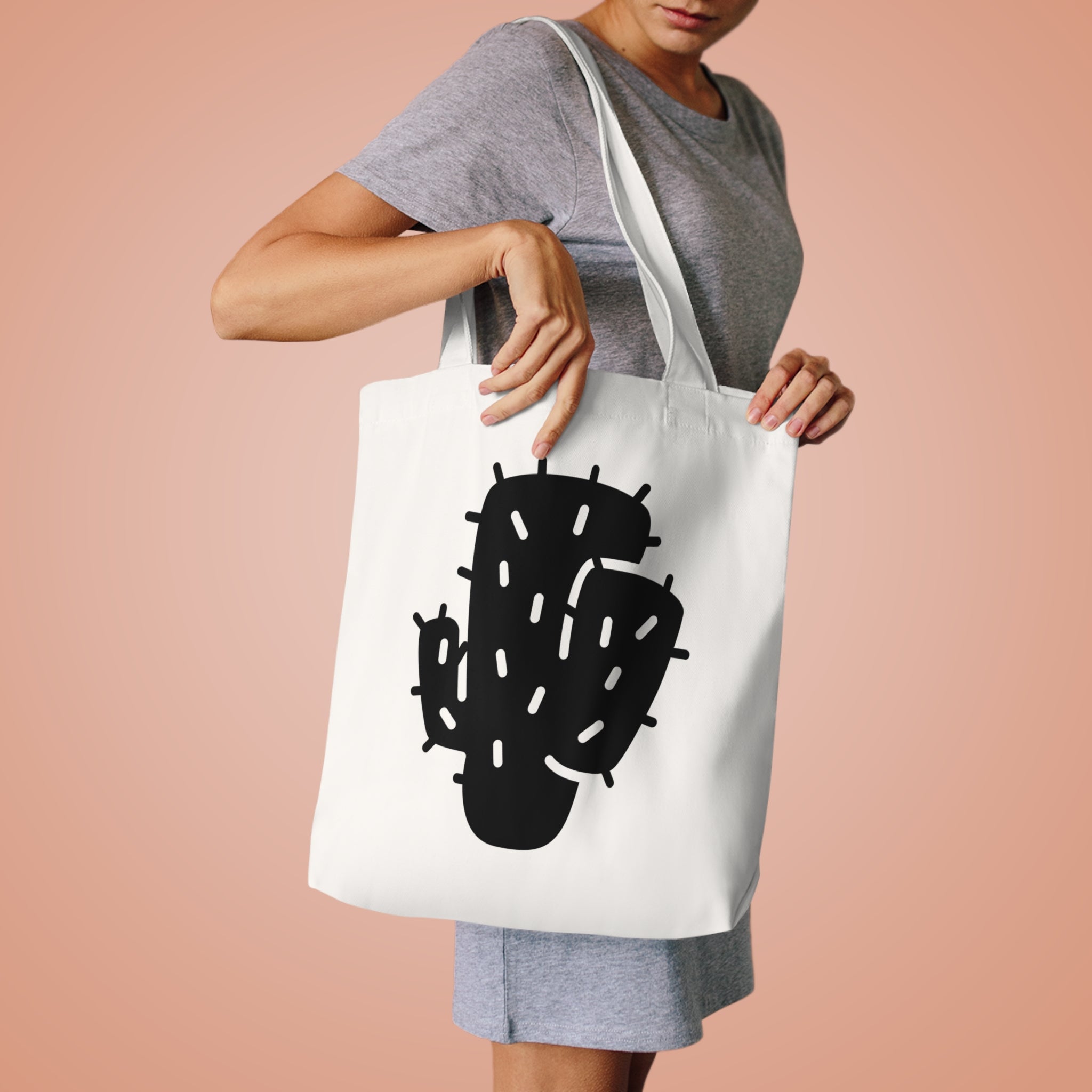 Cooked & Cactus Graphic Tote Bag