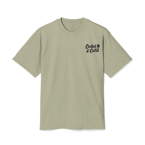 Cooked & Cactus Oversized Print T-Shirt