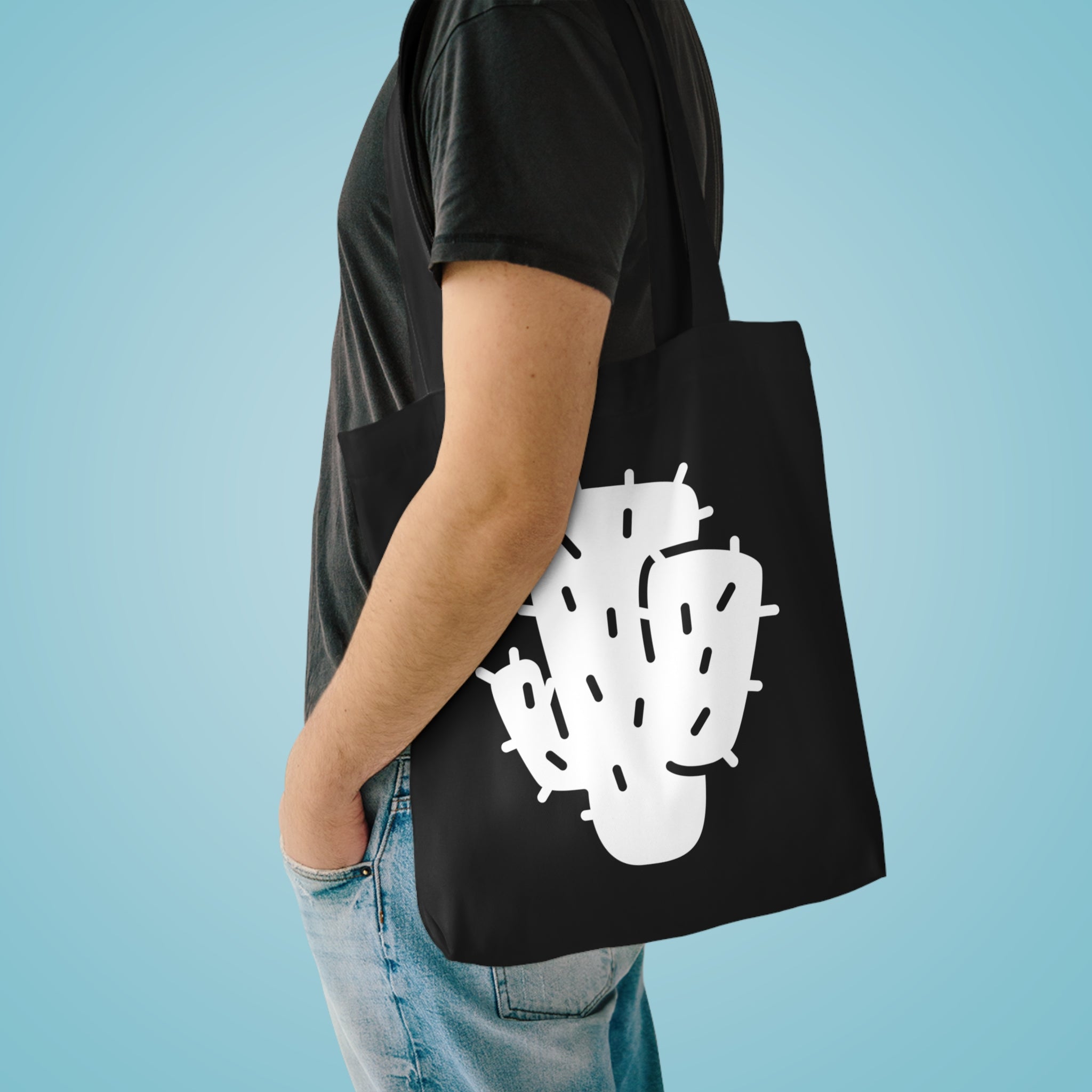 Cooked & Cactus Graphic Tote Bag